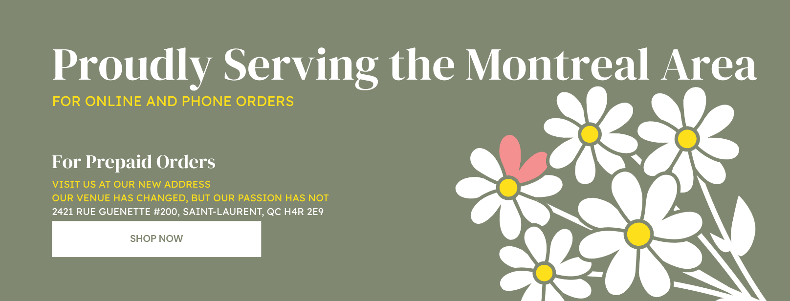 Le Bouquet Has moved new address