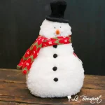 Bonhomme de neige d'époque