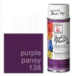 SPRAY (JUST FOR FLOWERS) PURPLE PANSY#138