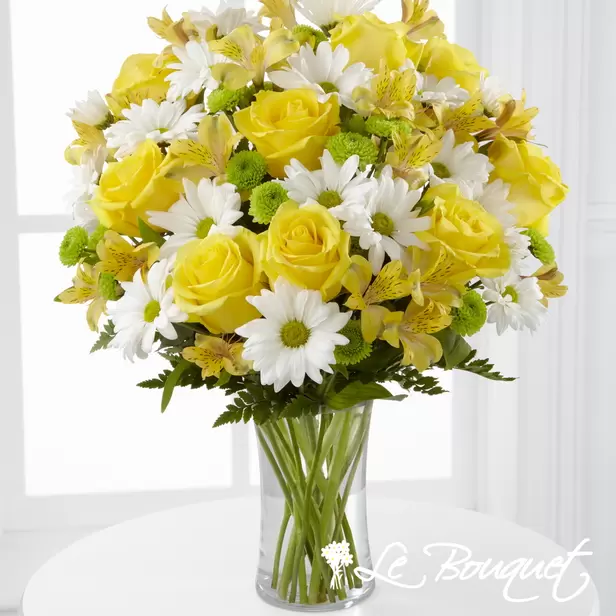 The FTD Sunny Sentiments Bouquet (Premium)