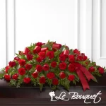 The FTD Dearly Departed Casket Spray