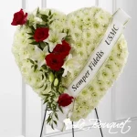 The FTD Salute to a Patriot Standing Heart