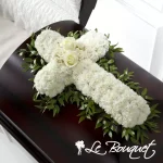 The FTD Peaceful Memories Casket Spray