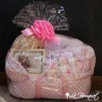 Baby Basket 1022 (Deluxe, Pink)