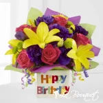 FTD Happy Birthday Bouquet (Deluxe)