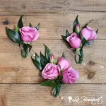 Spray Rose Boutonniere