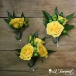 Spray Rose Boutonniere