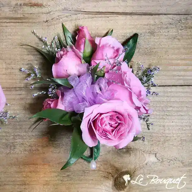 Spray Rose Corsage Collection (Deluxe, Lavender, Caspia)