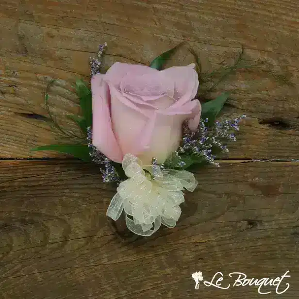 Rose Corsage (Deluxe, Pink, Caspia)