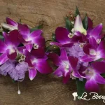 Corsage d'orchidées Dendrobium