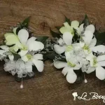 Corsage d'orchidées Dendrobium