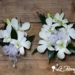 Corsage d'orchidées Dendrobium