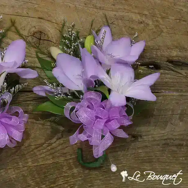 Freesia Corsage (Deluxe, Lavender, Caspia)