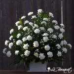 Hope and Honor Basket (Exquisite, White)