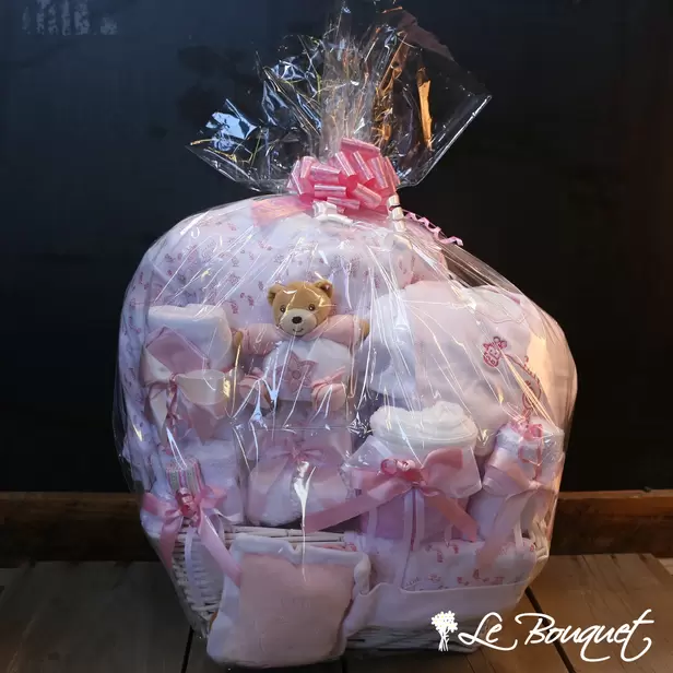 Baby Basket 1004 (Pink, Deluxe)