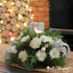 Centre de Table Chaleureux de Noël