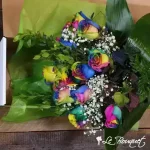 Rainbow Roses