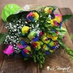 Rainbow Roses