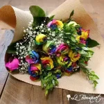 Rainbow Roses