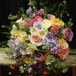 Bouquet Printemps rustique