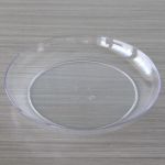 Large Round Clear Dish