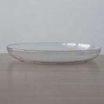 Large Round Clear Dish
