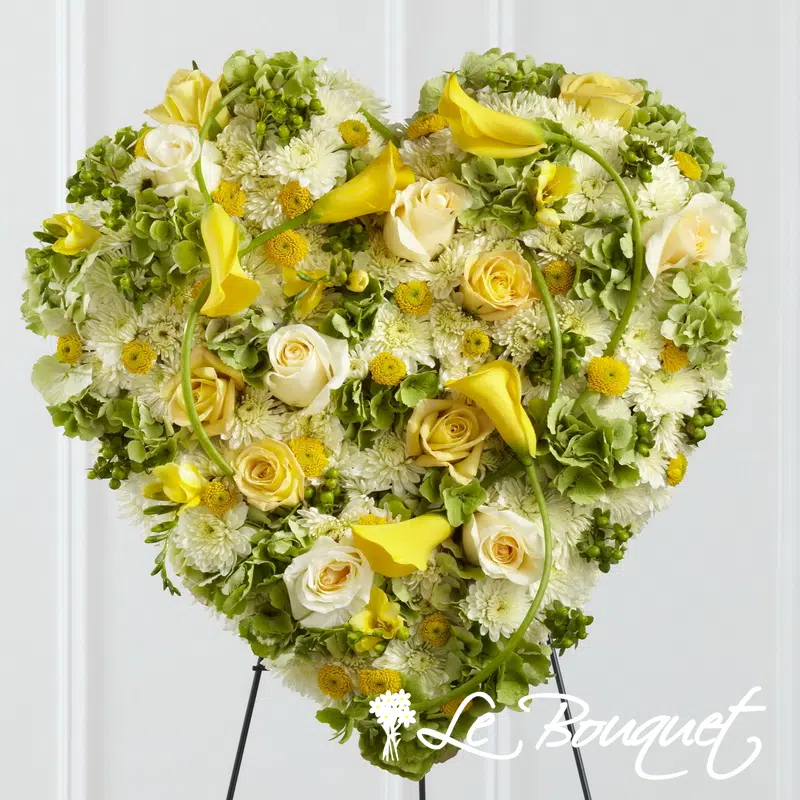 Heart shaped arrangements