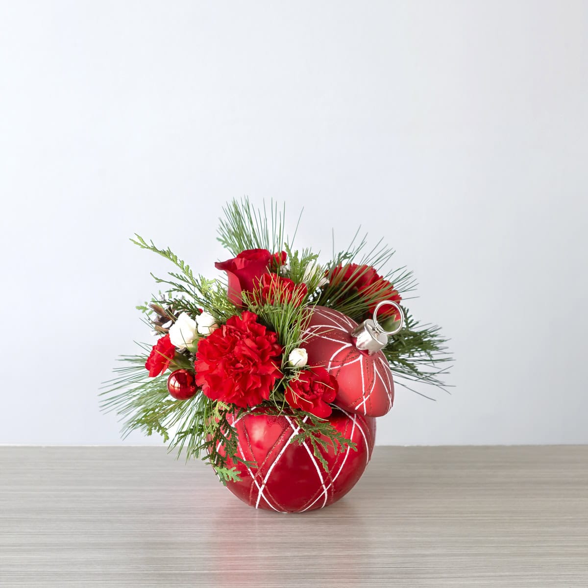 Christmas Ornament Bouquet