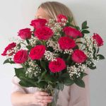 Fuchsia Full Monty Roses