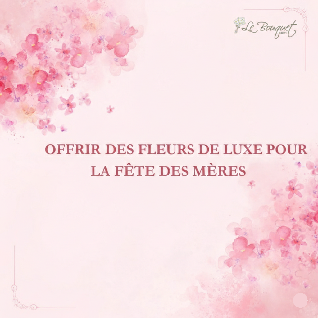 Fleurs de Luxe pour la Fête des Mères à Montréal – Livraison le Jour Même | Le Bouquet