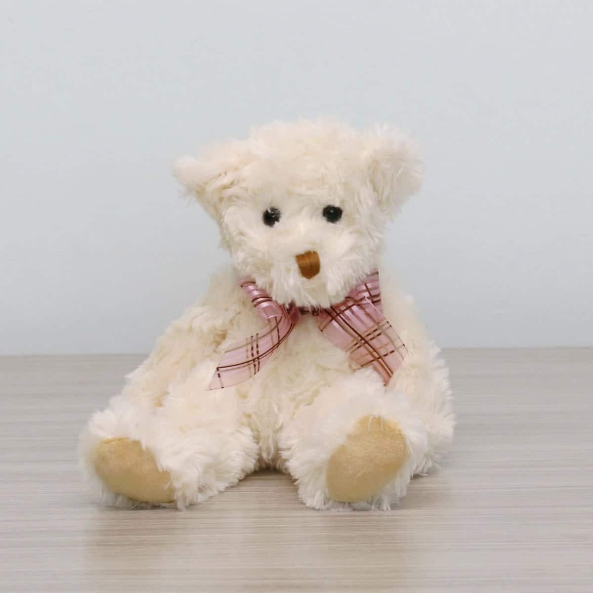 Cream Fuzzy Bear