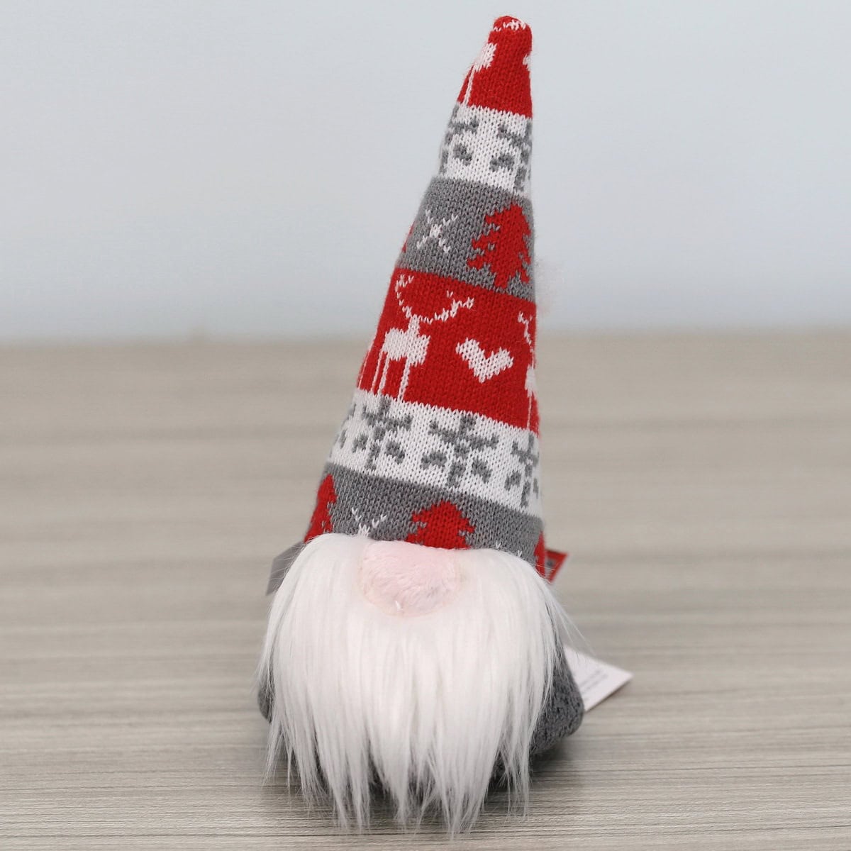 PLU-9838GR Grey Holiday gnome