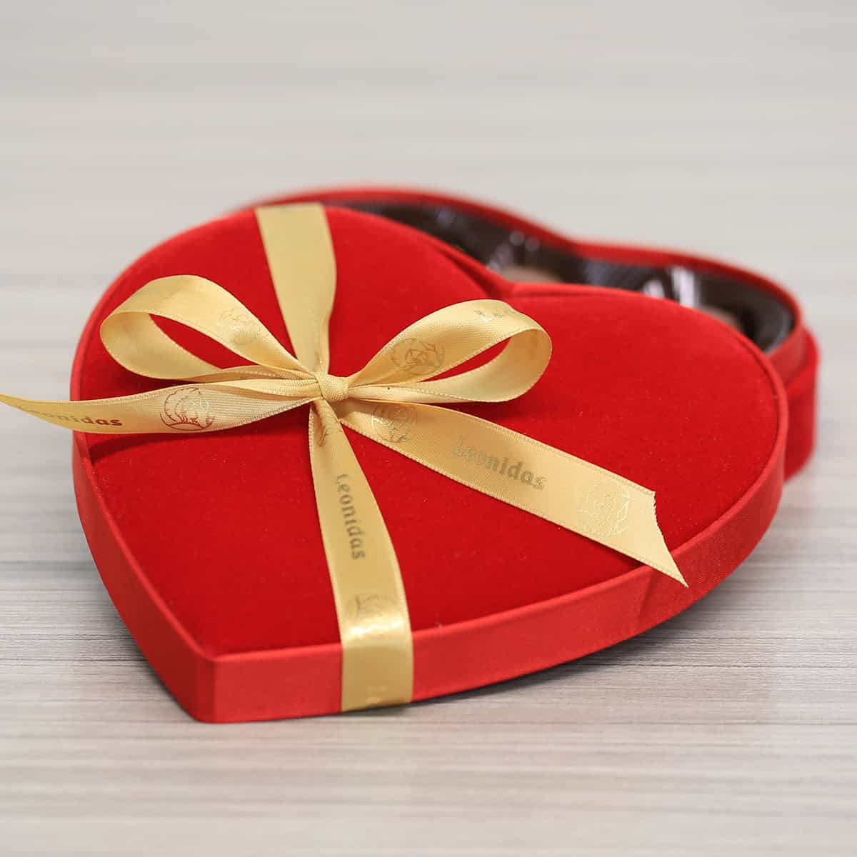Leonidas Red Velvet Heart-shaped Chocolate Box