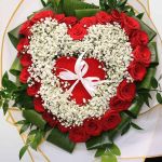 Mon amour – Bouquet cœur de roses